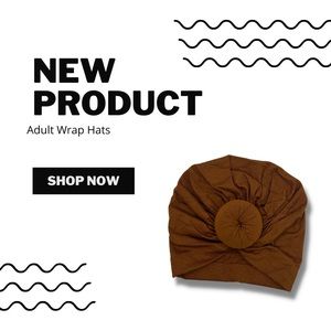 Women Turbans & Head-wraps , Flower Knot Pre-tied bonnet